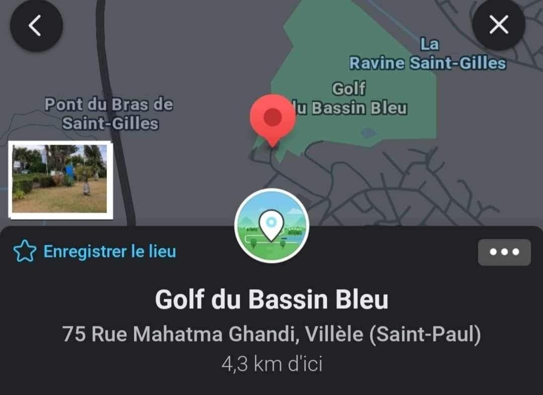 Kazacoco Bungalow A 5 Min A Pieds Du Lagon La Saline Les Bains Exterior photo